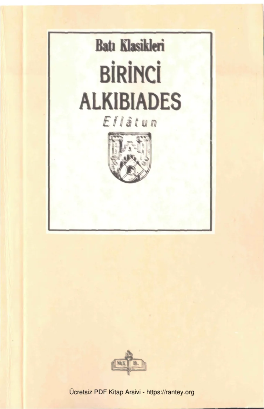 Birinci Alkibiades kapak görseli