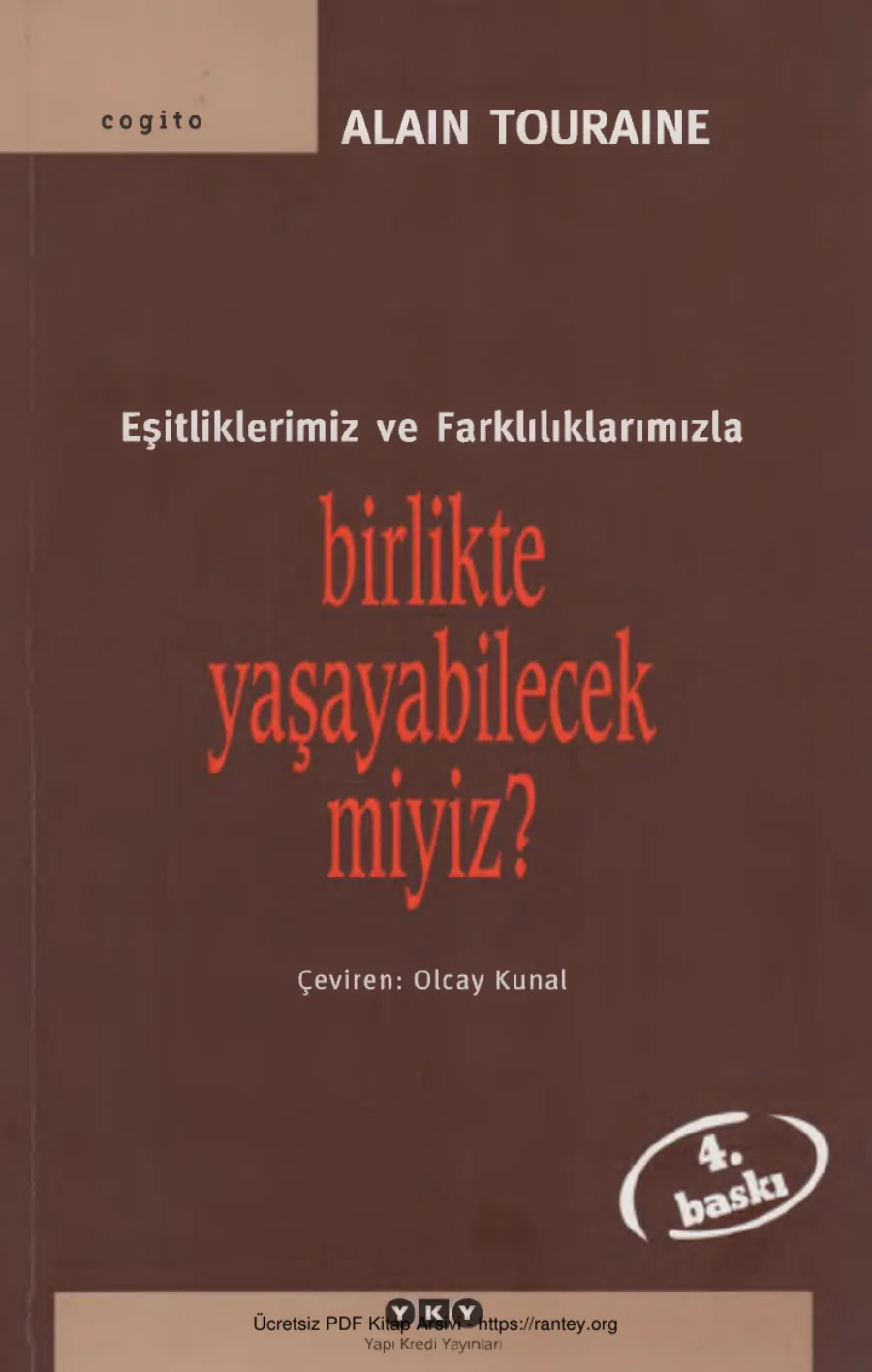 Birlikte Yaşayabilecek miyiz kapak görseli