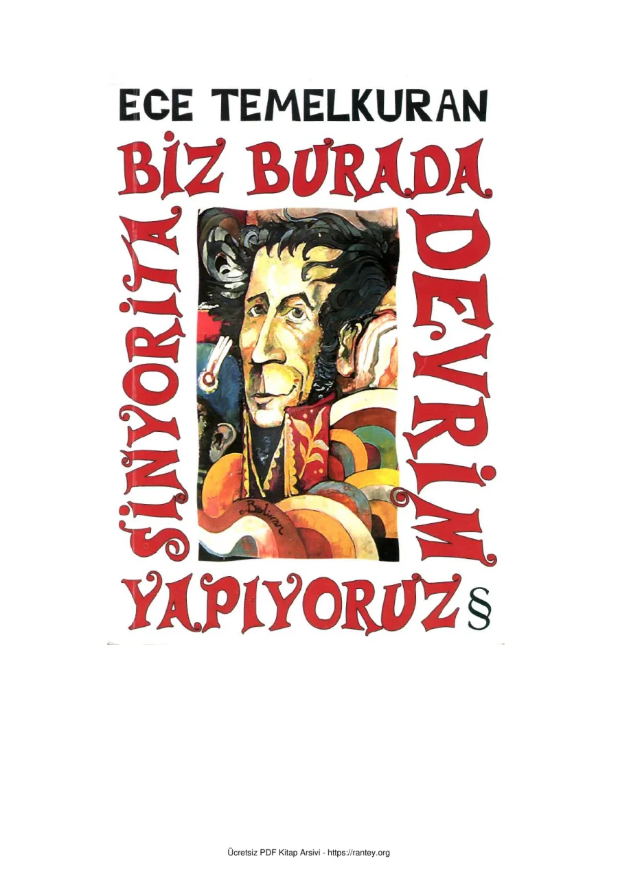 Biz Burada Devrim Yapiyoruz Sinyorita kapak görseli