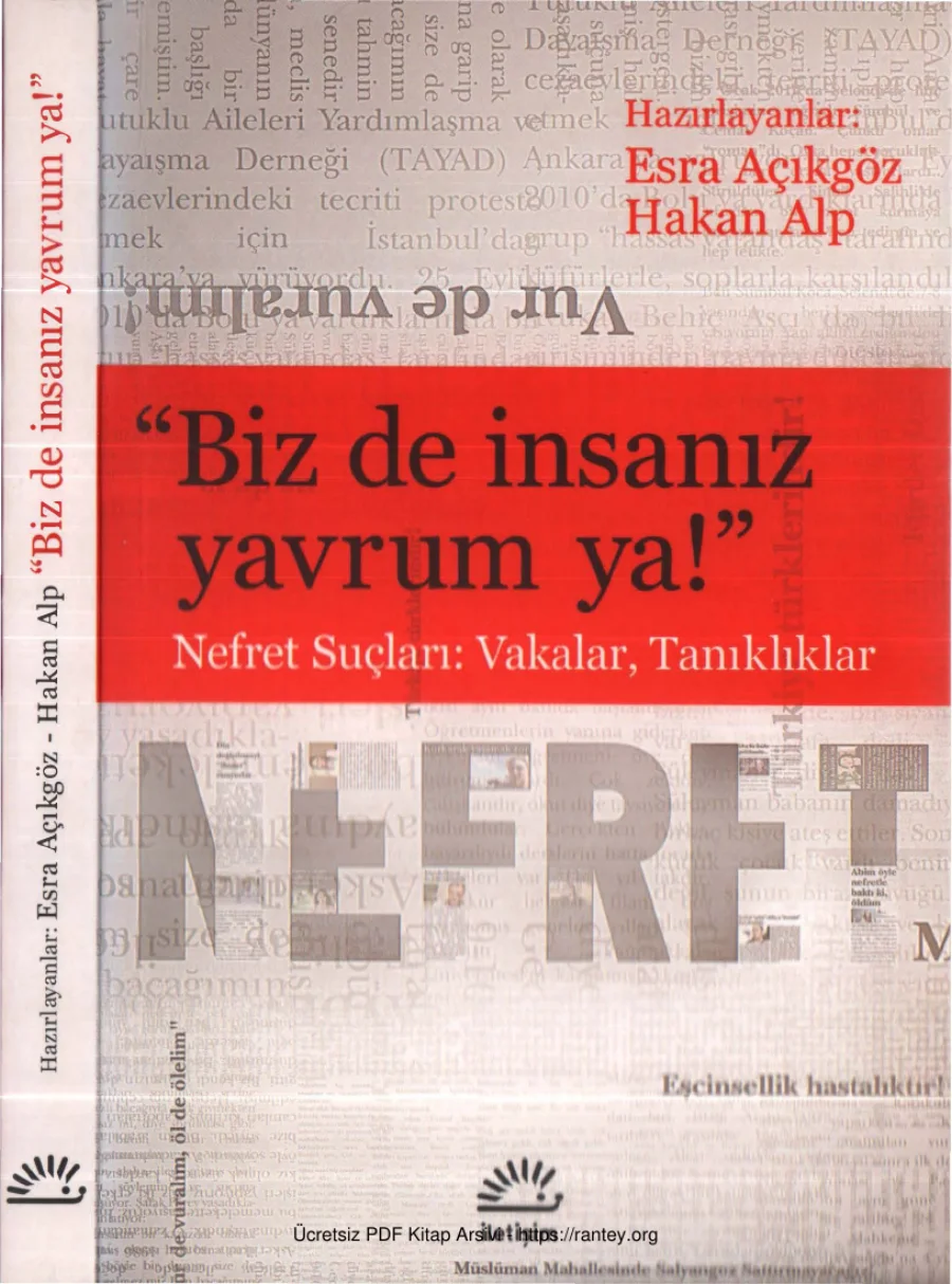 Biz de İnsanız Yavrum ya kapak görseli