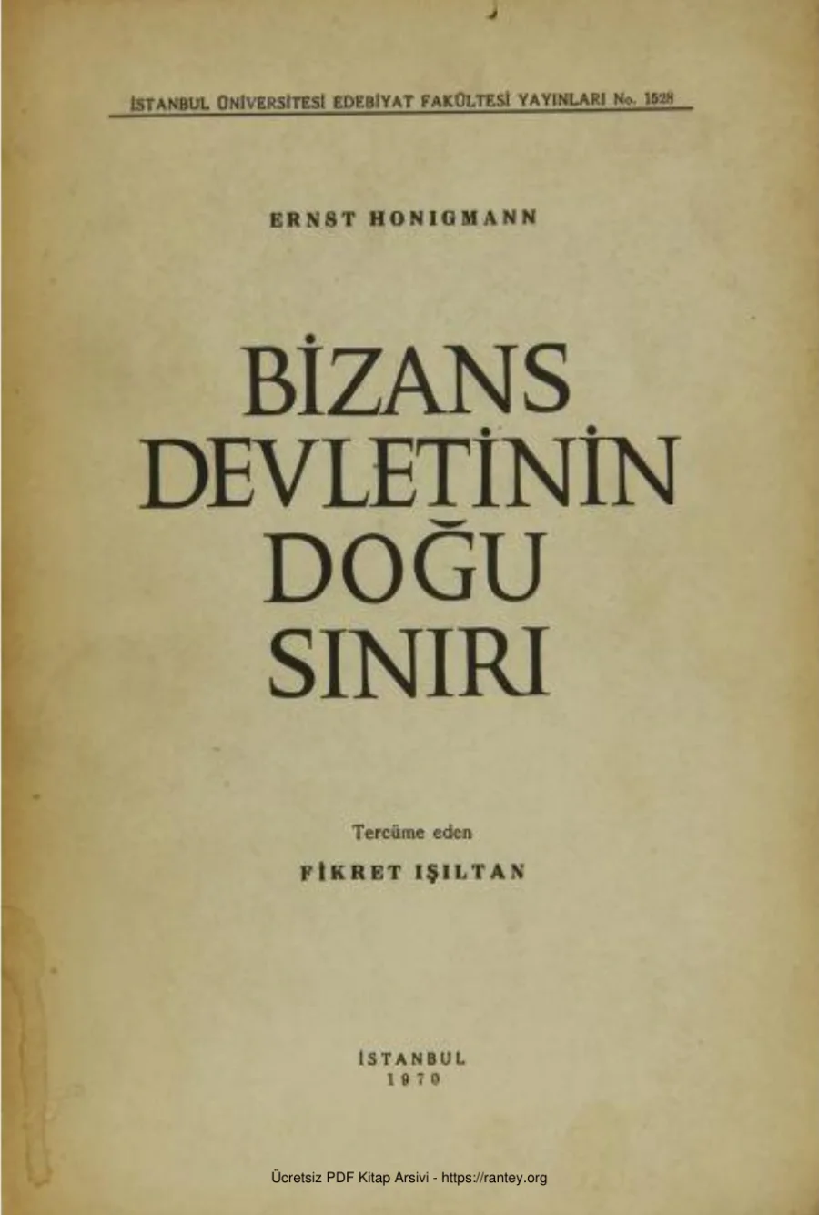 Bizans Devletinin Doğu kapak görseli