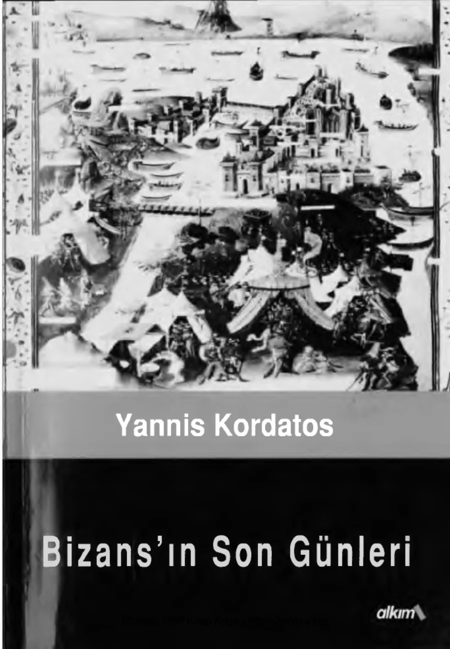 Bizansın Son Günleri kapak görseli