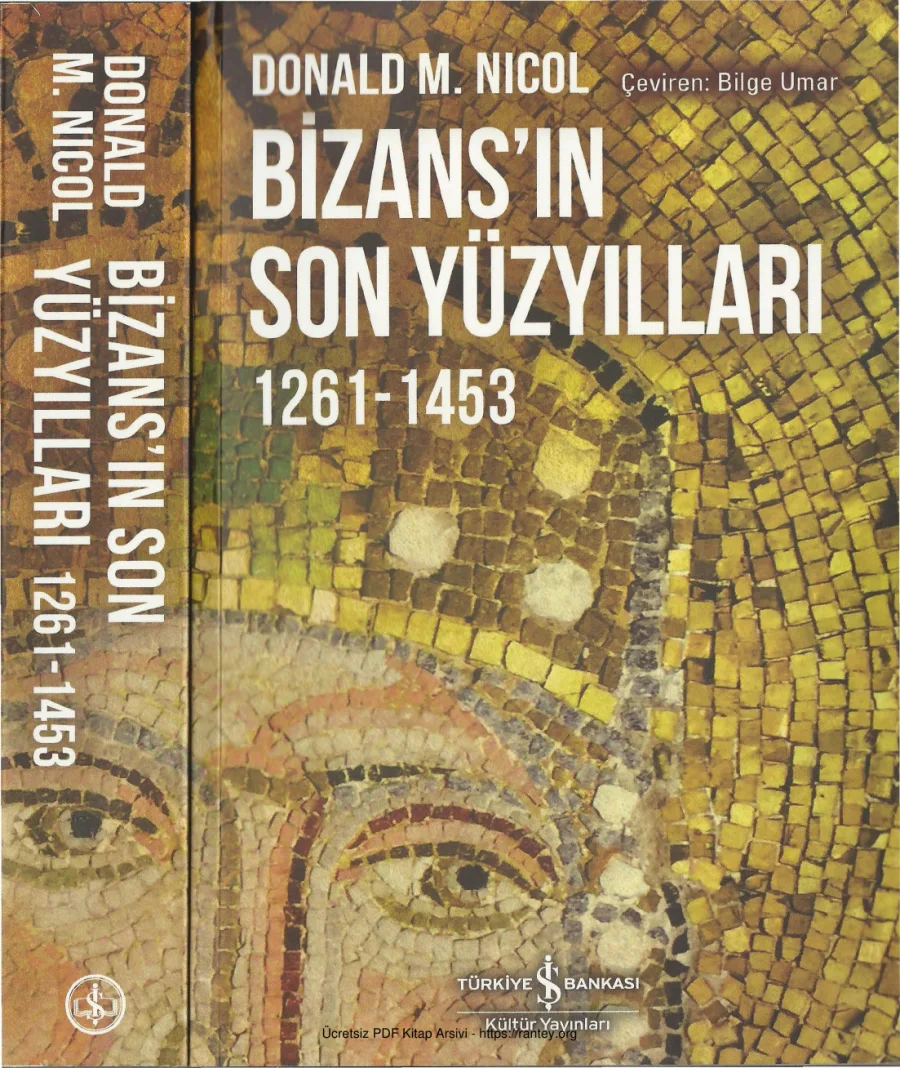 Bizansın Son Yüzyılları 1261 1453 kapak görseli