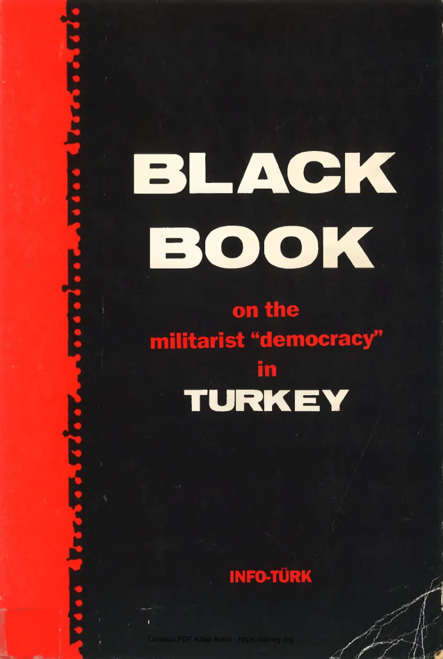 Black Book on the Militarist Democracy in Turkey kapak görseli