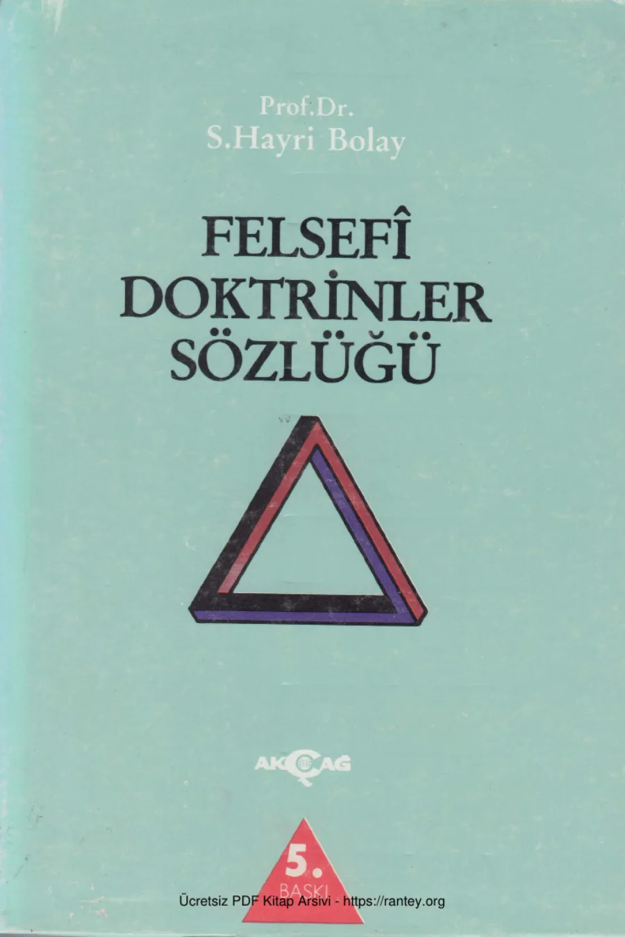 Bolay Felsef Doktrinler Sözlüğü kapak görseli