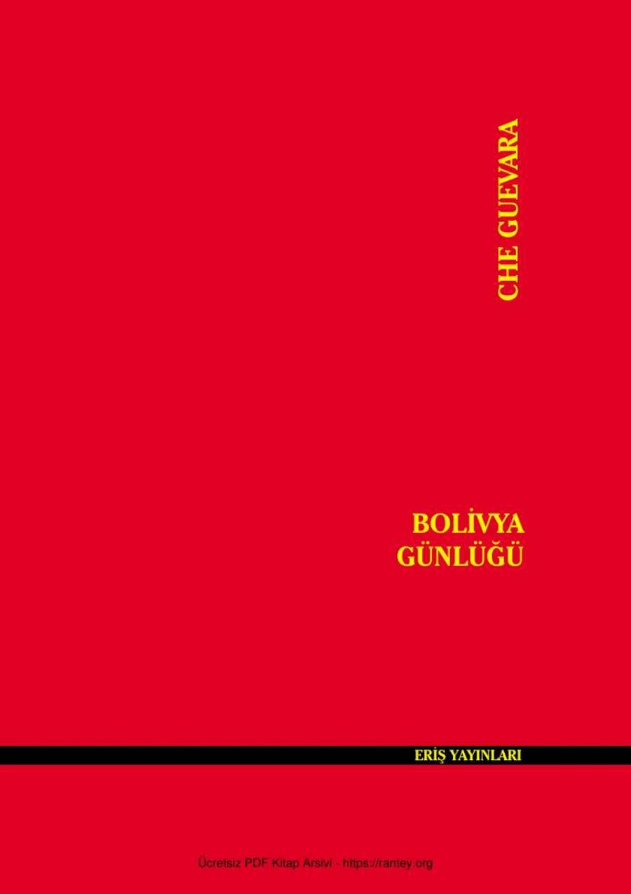 Bolivya Günlüğü kapak görseli