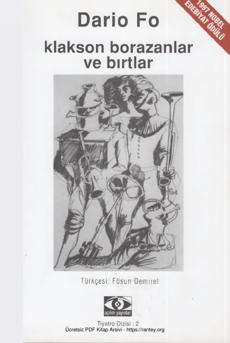 Borazanlar ve Bırtlar kapak görseli