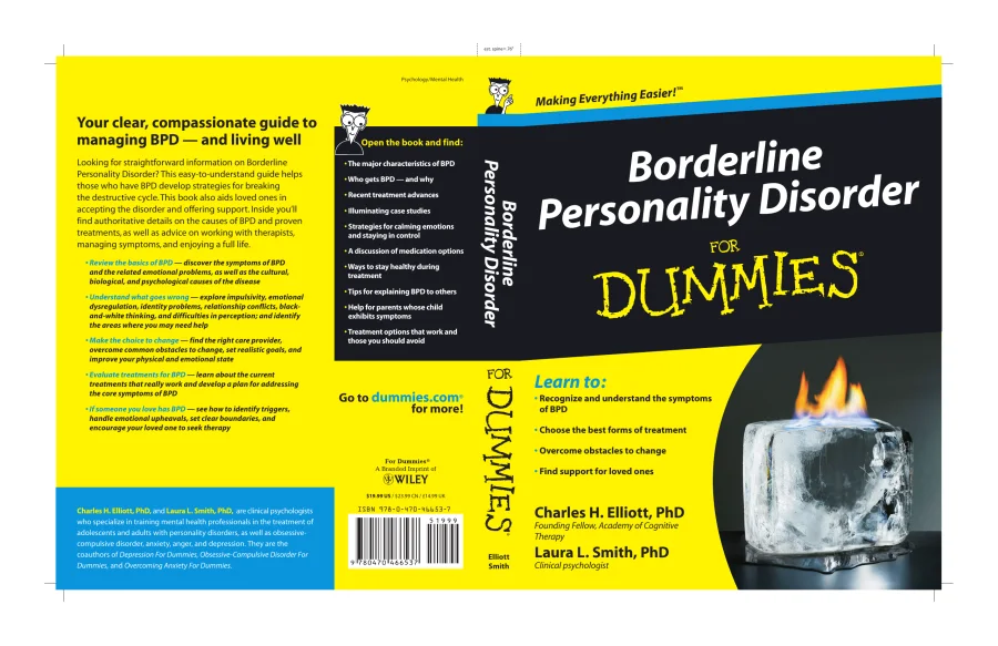 Borderline Personality Disorder For Dummies PDF kapak görseli