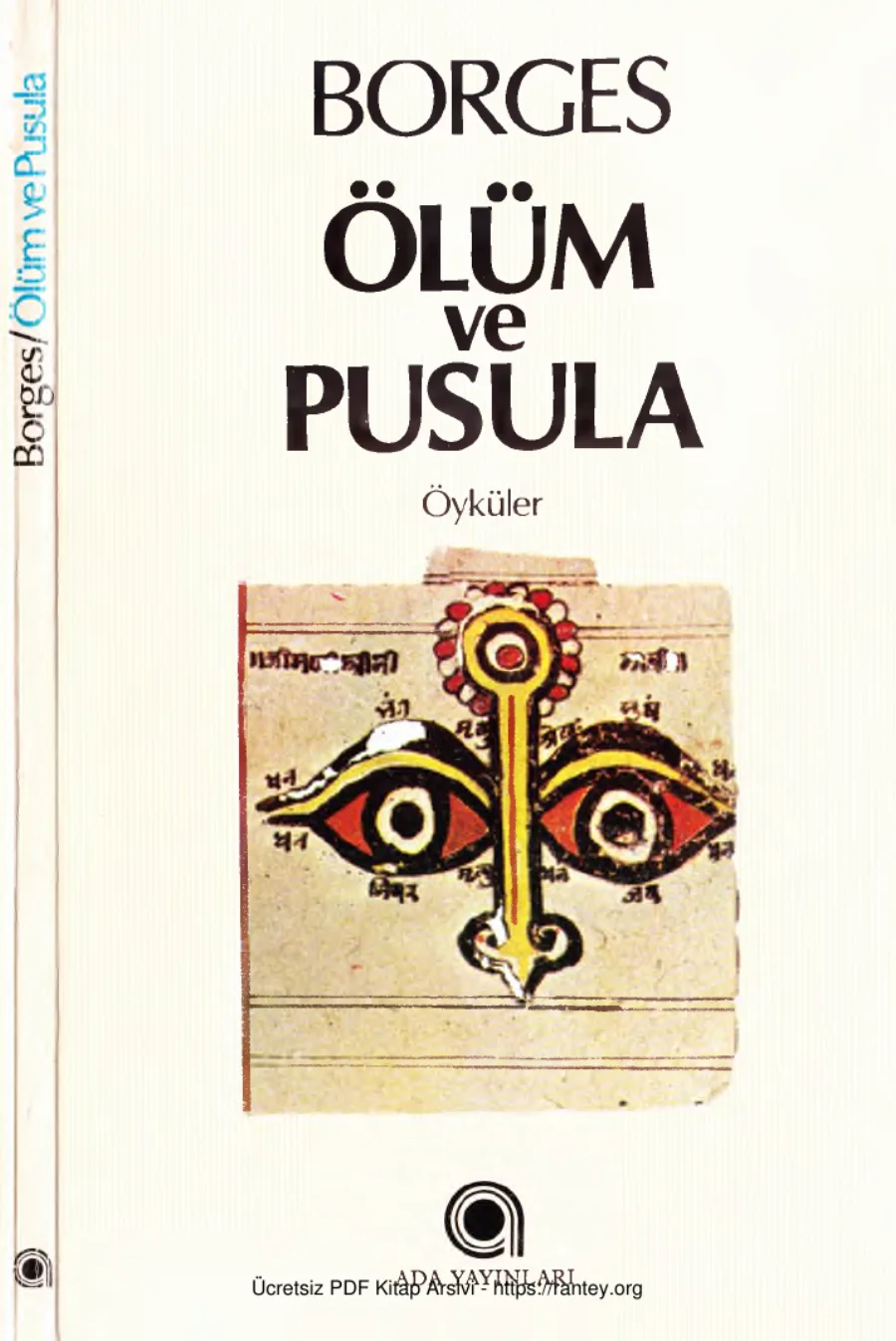 Borges Ölüm ve Pusula Ada Yayınları kapak görseli