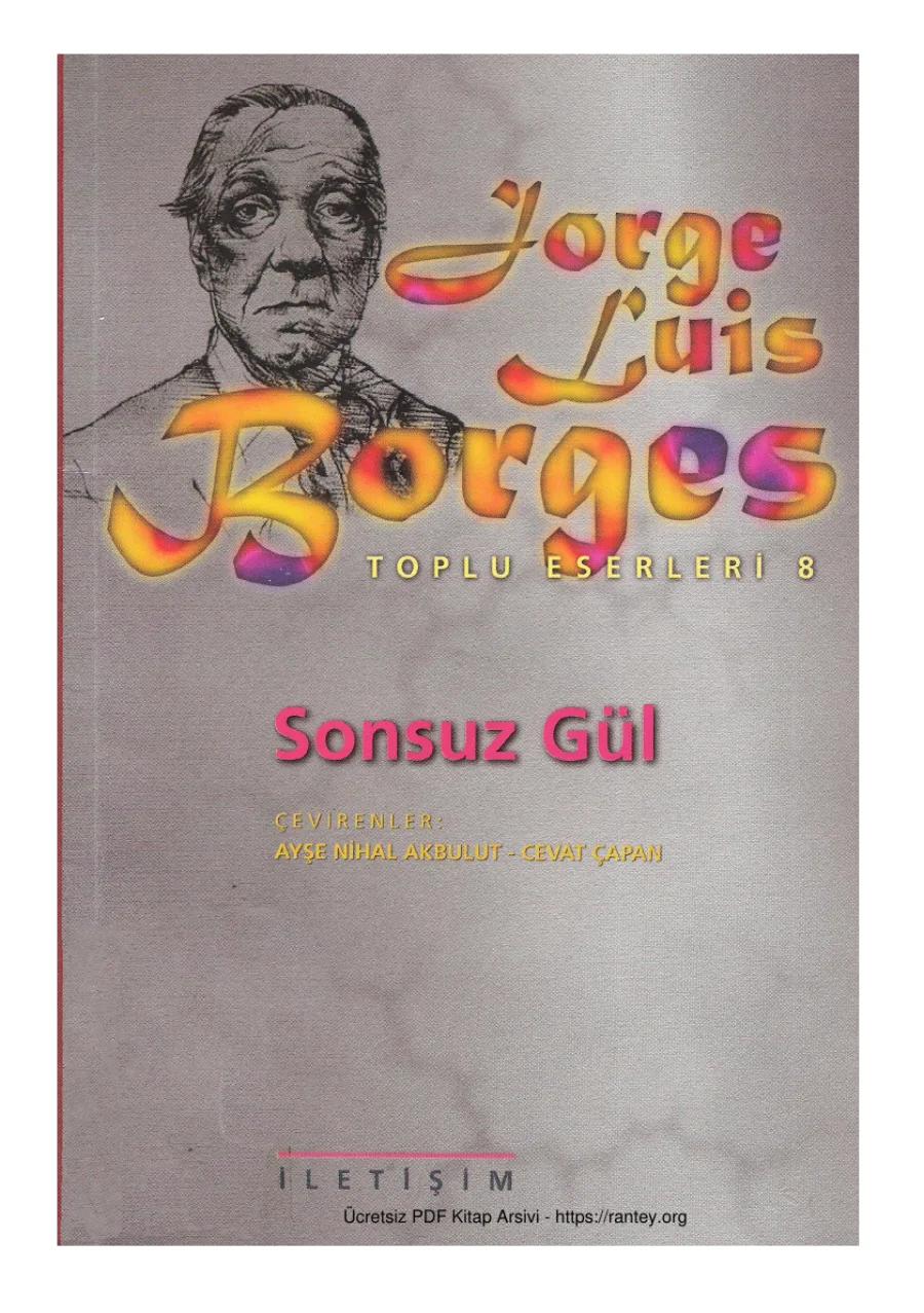 Borges Sonsuz Gül kapak görseli