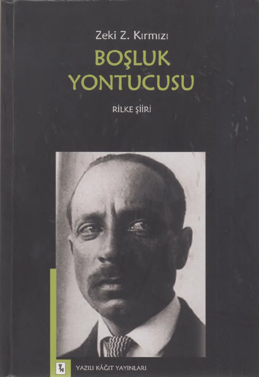 Boşluk Yontucusu Rilke Şiiri kitap kapağı