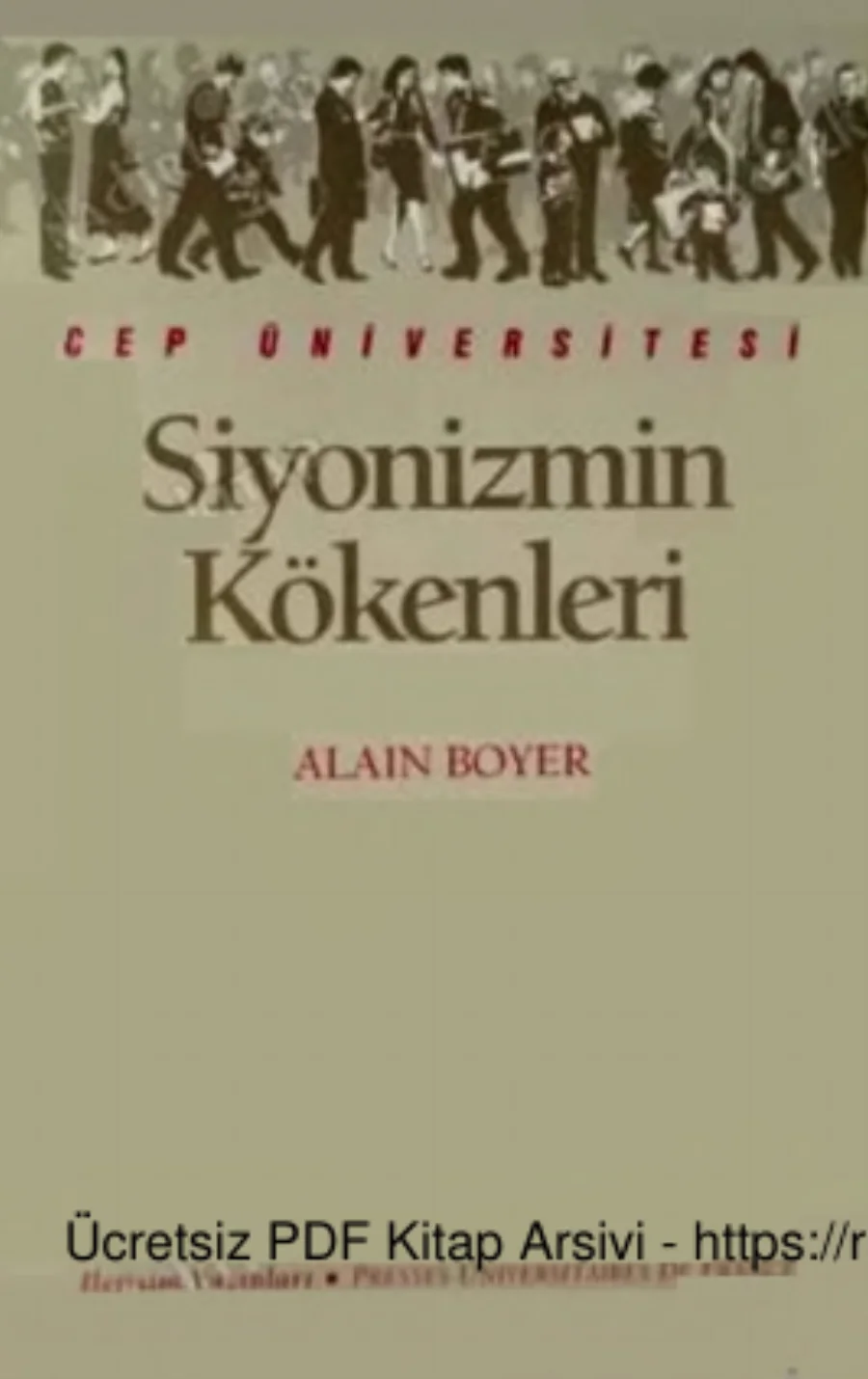 Boyer Siyonizmin kapak görseli