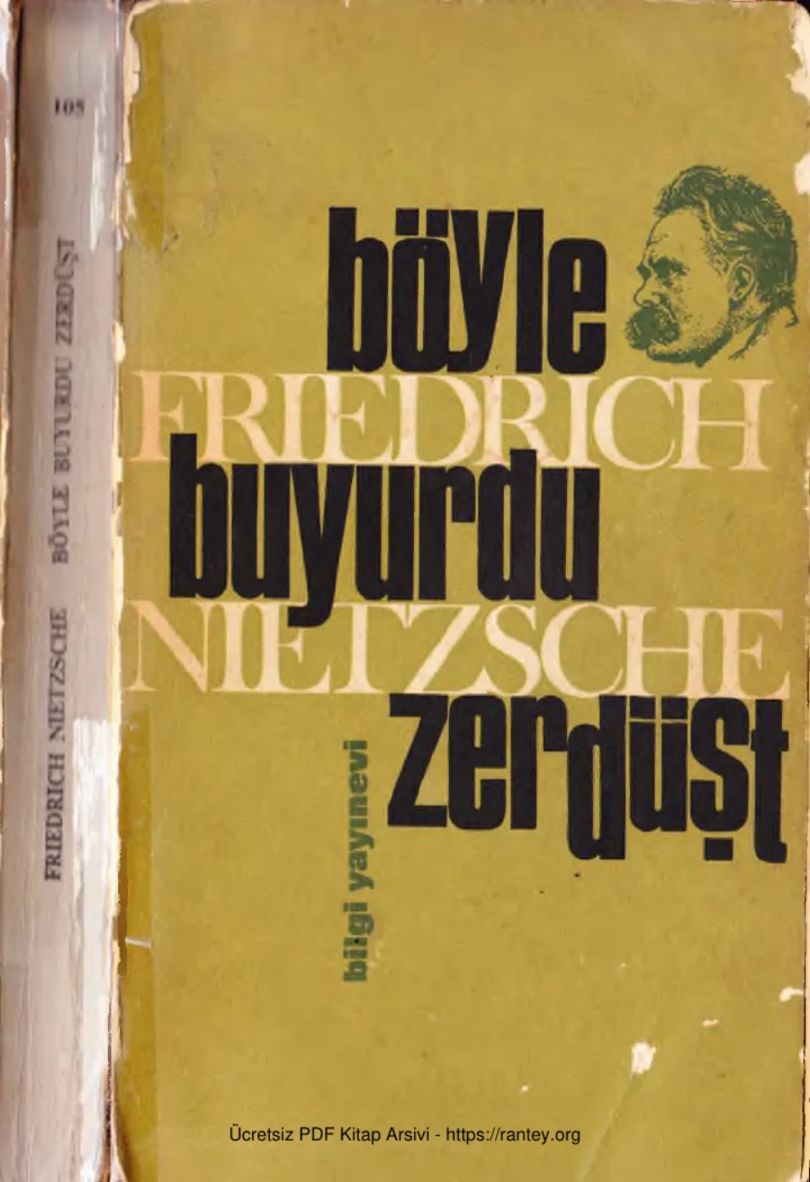 Böyle Buyurdu Zerdüş Bilgi Yayınevi 1964 kapak görseli