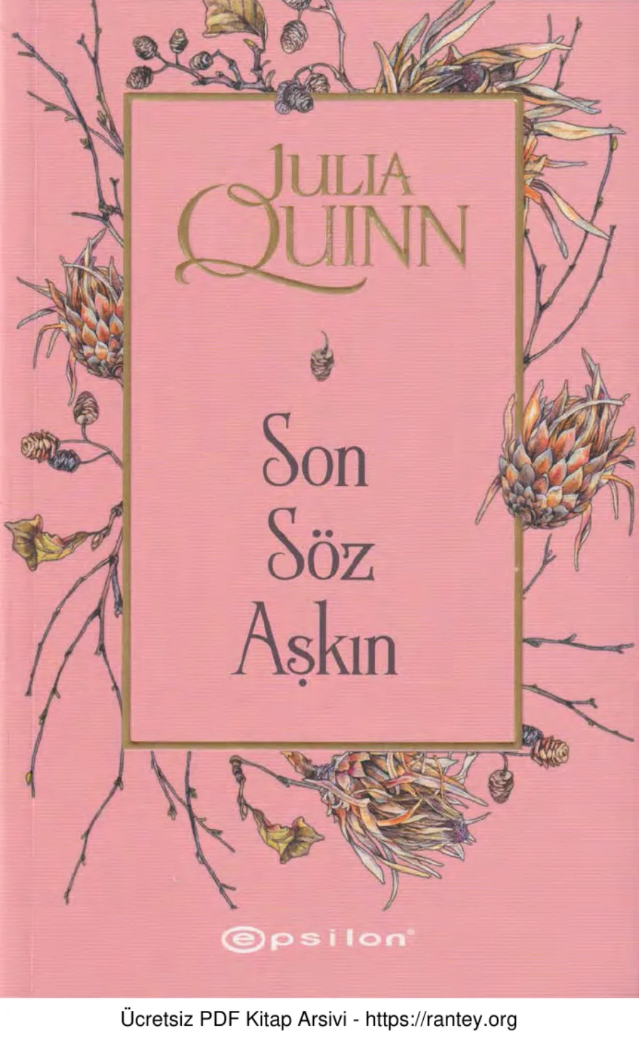 Bridgertons 3 Son Söz Aşkın Epsilon Yayınları kapak görseli