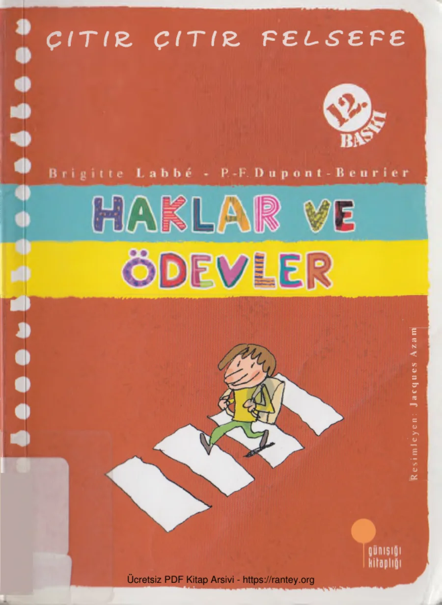 Brigitte Labbe Çıtır Çıtır Felsefe XV Haklar ve Ödevler kapak görseli