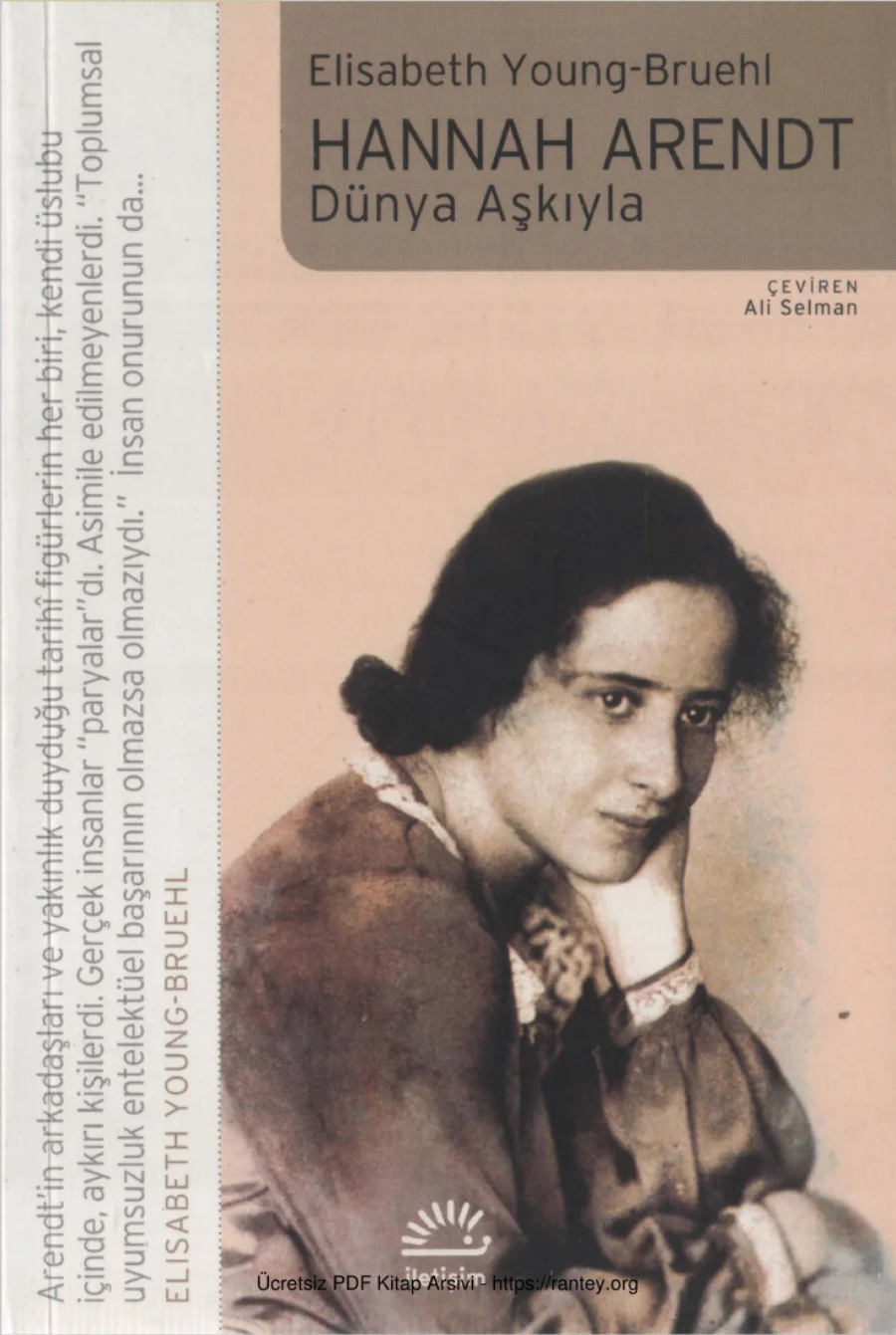 Bruehl Hannah Arendt Dünya Aşkıyla kapak görseli
