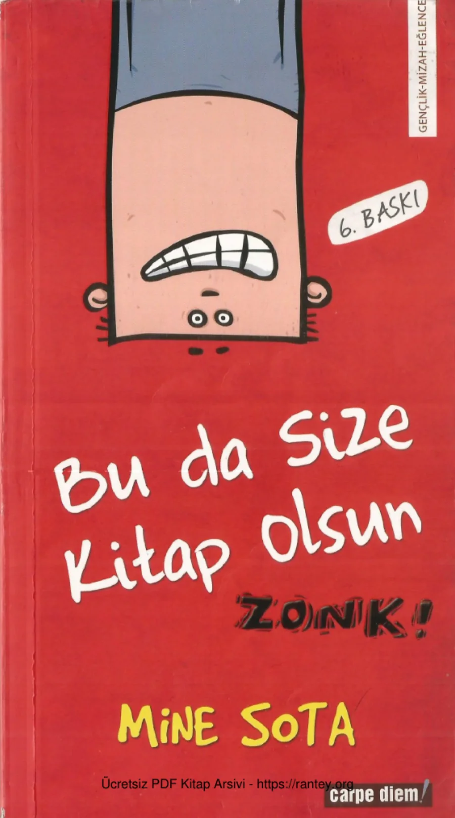 Bu da Size Kitap Olsun Zonk kapak görseli