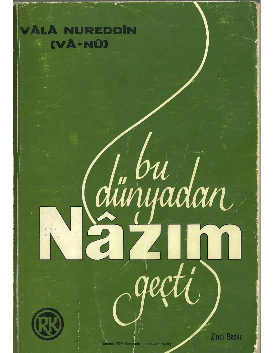 Bu Dünyadan Nazım Geçti kapak görseli