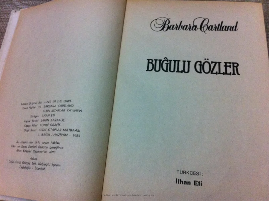 Buğulu Gözler kapak görseli