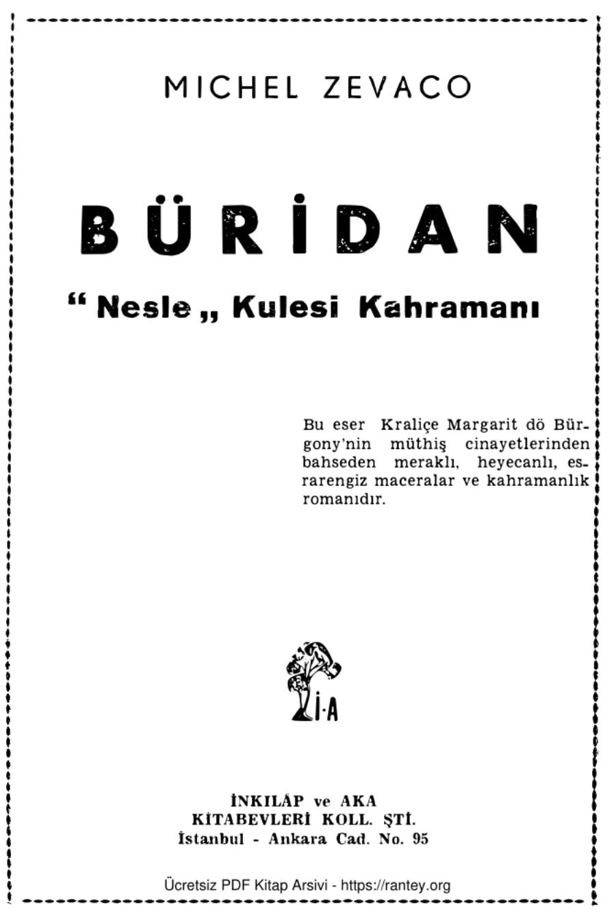 Büridan Inkılap ve kapak görseli