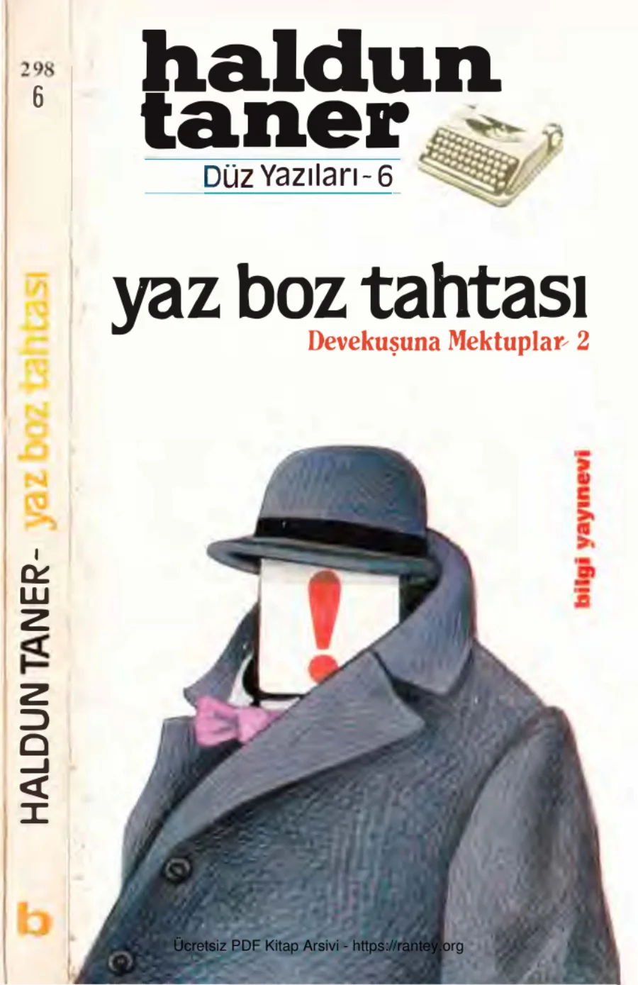 Bütün Düz Yazıları 6 Devekuşuna Mektuplar 2 Yaz Boz Tahtası kapak görseli