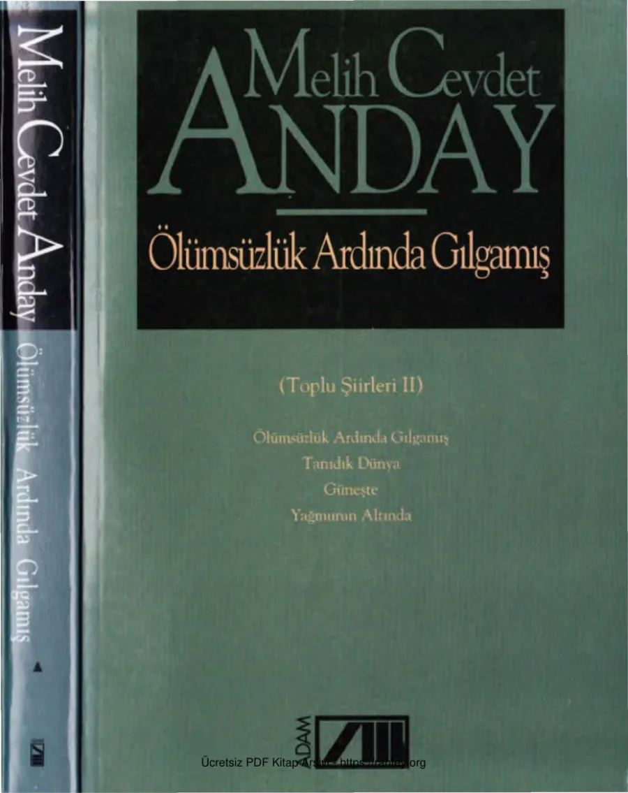 Bütün Eserleri 08 Ölümsüzlük Ardında Gılgamış Bütün Şiir 2 kapak görseli