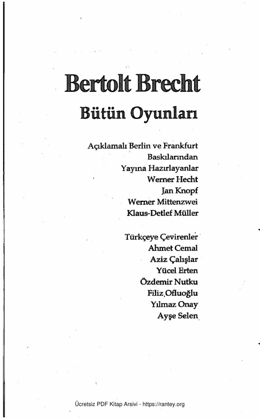 Bütün Oyunları Cilt 9 kapak görseli