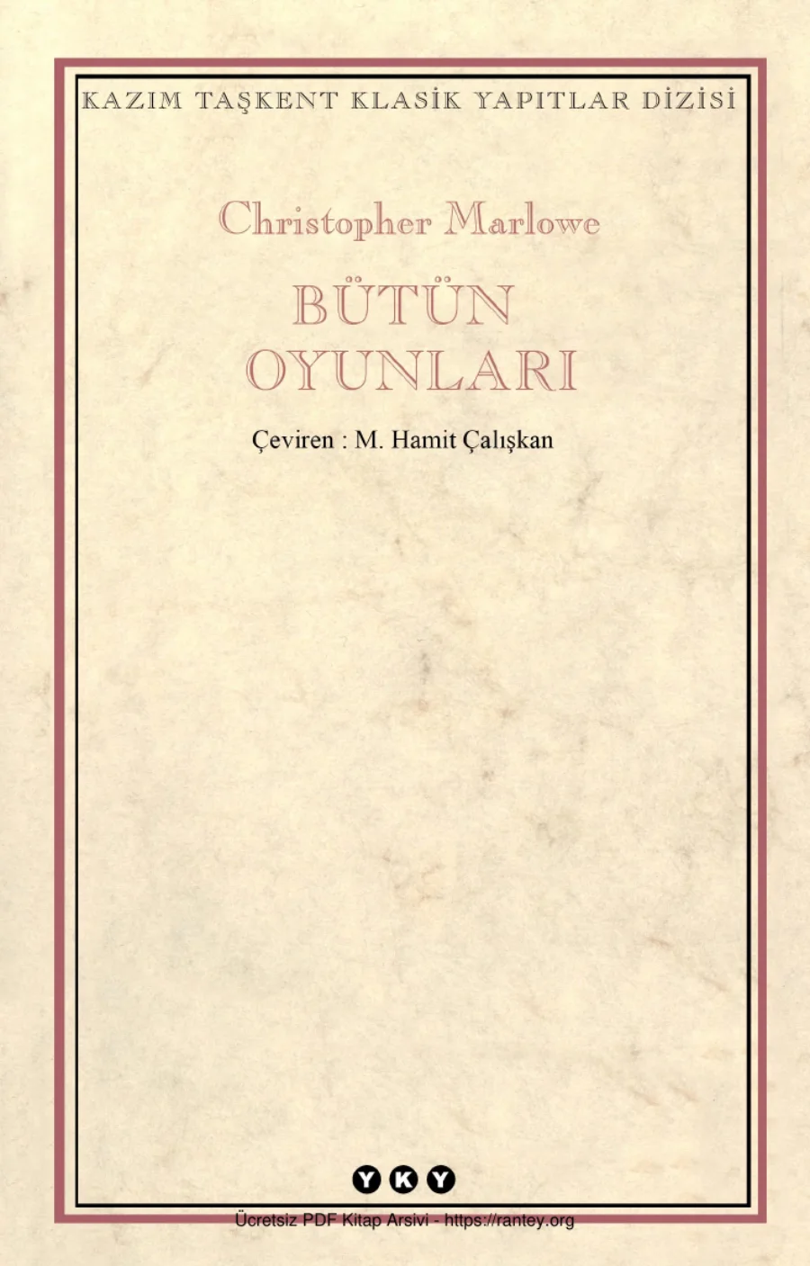 Bütün Oyunları kapak görseli