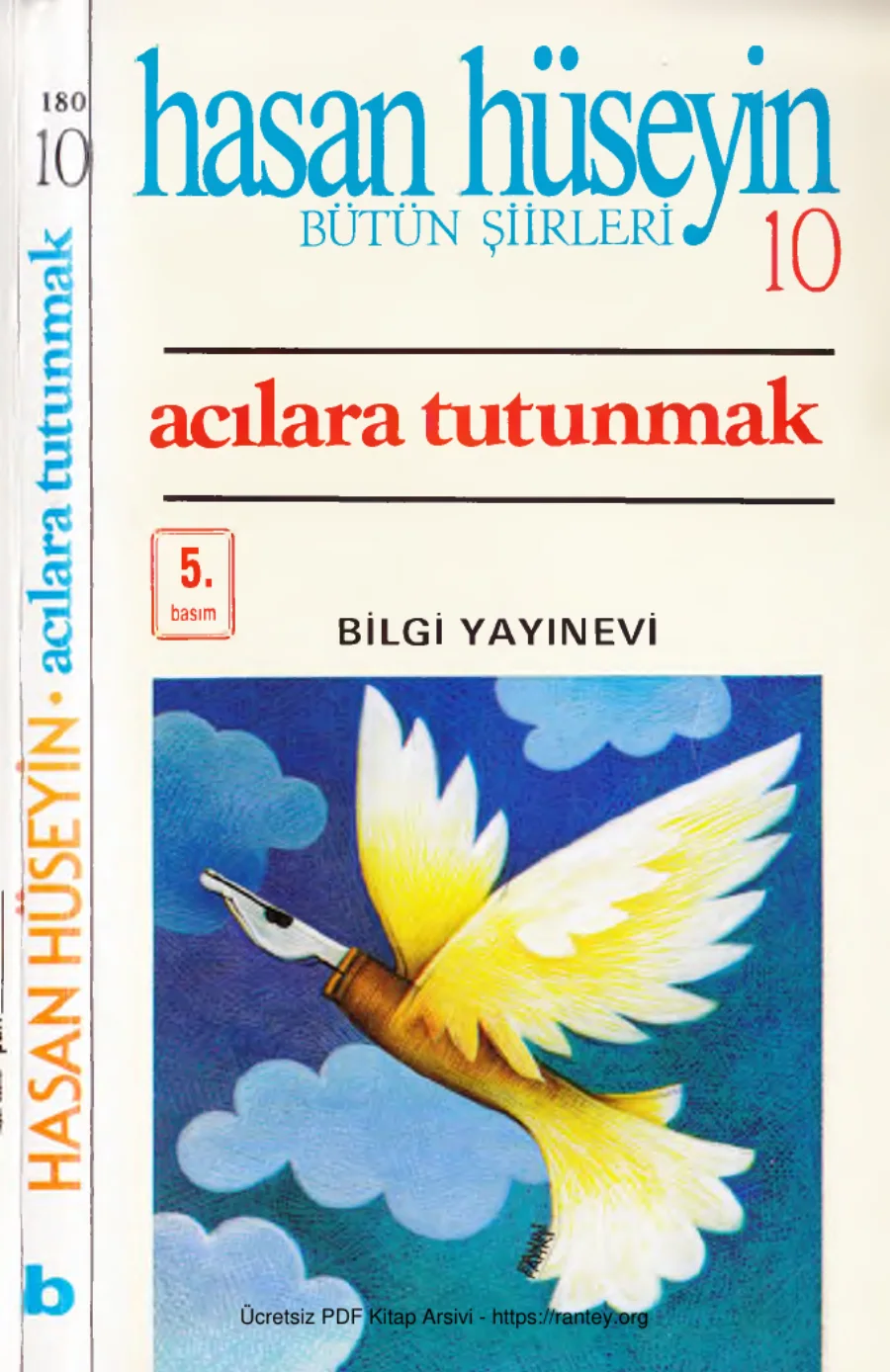 Bütün Şiirleri 10 Acılara Tutunmak kapak görseli