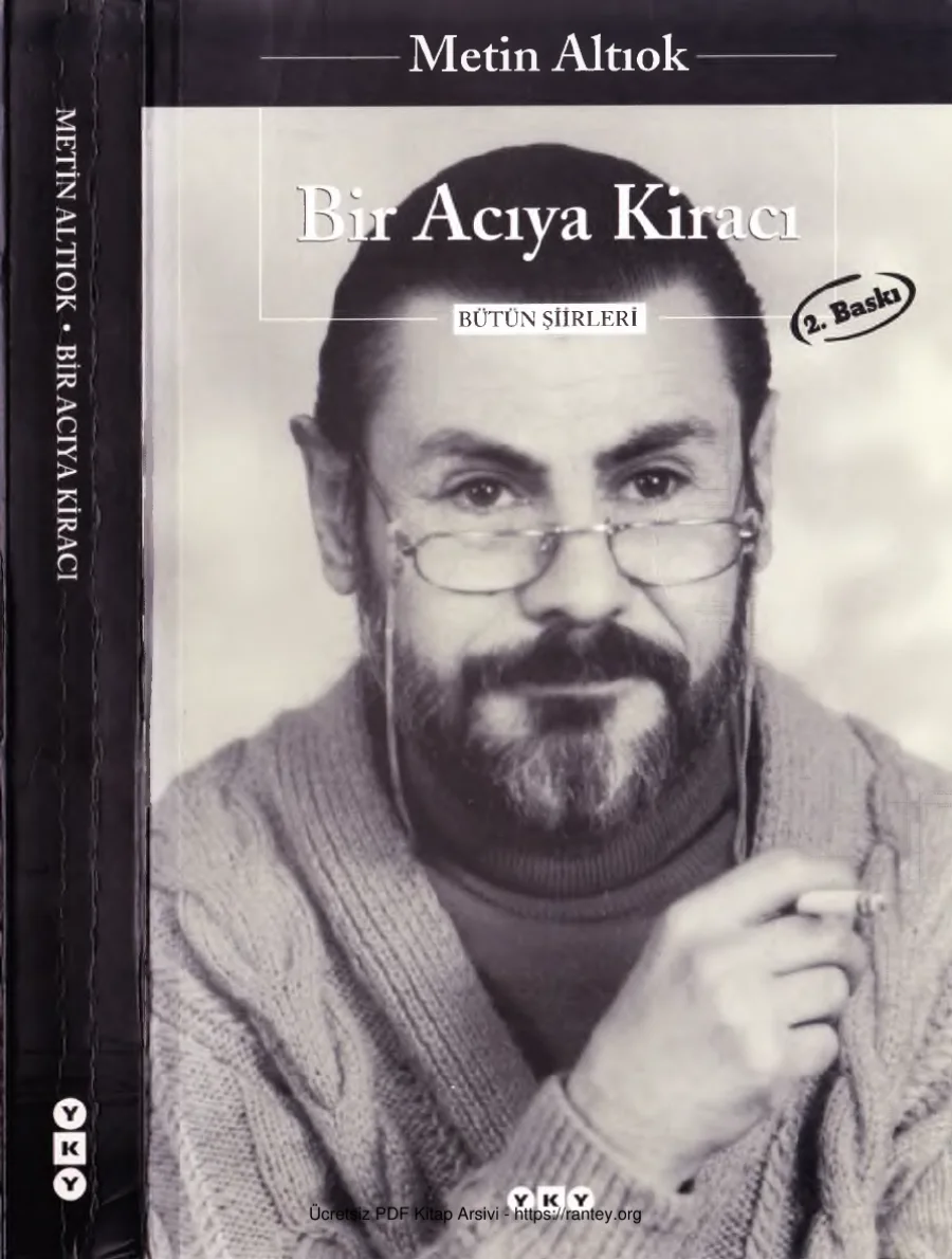 Bütün Şiirleri Bir Acıya Kiracı kapak görseli