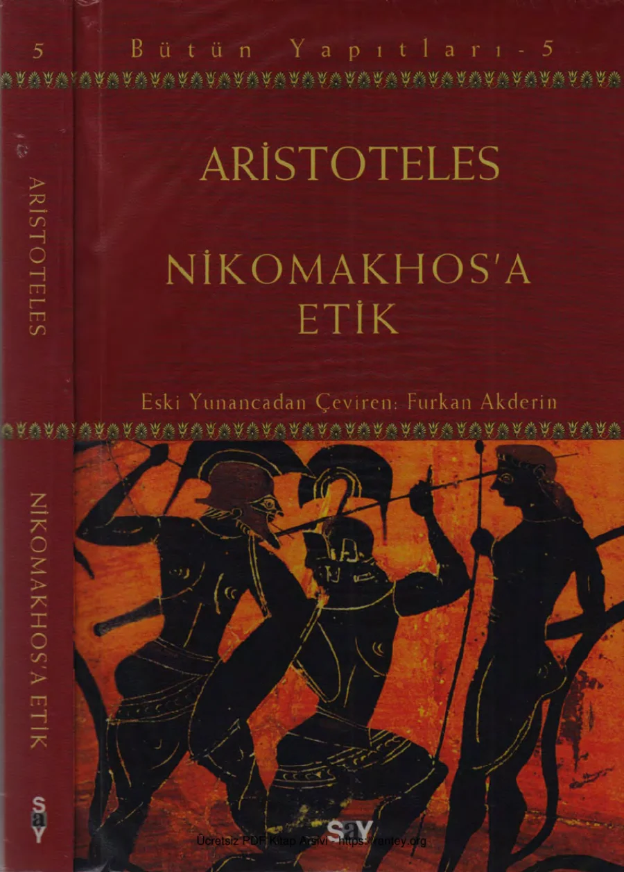 Bütün Yapıtları 5 Nikomakhosa Etik kapak görseli