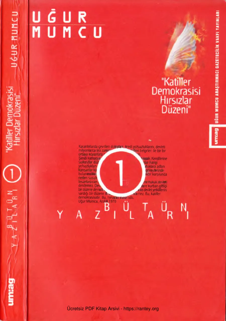 Bütün Yazıları 01 Katiller Demokrasisi Hırsızlar Düzeni kapak görseli