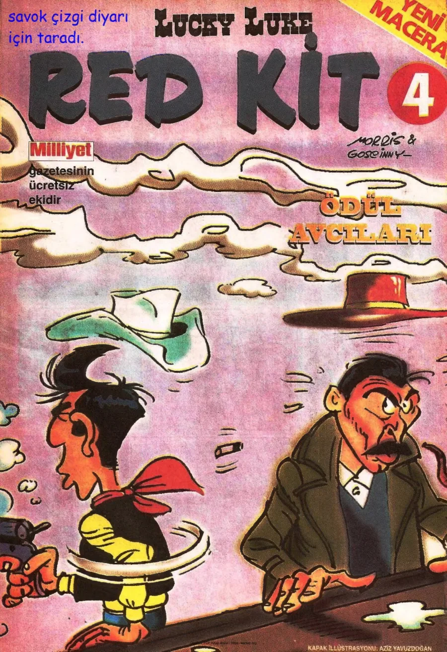 Büyük Boy 1996 04 Ödül Avcıları kapak görseli