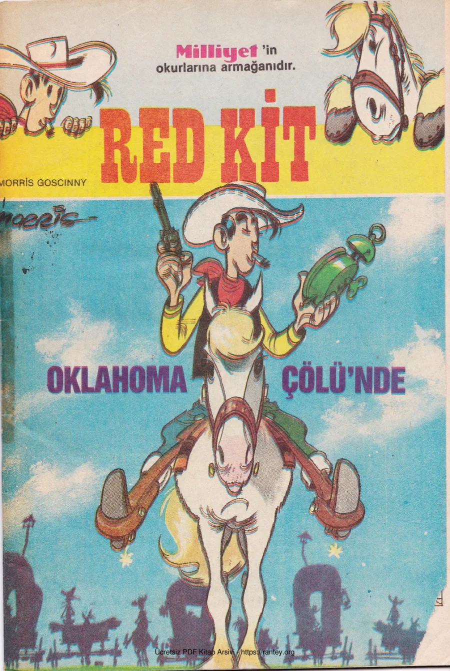 Büyük Boy Fasikül 03 Oklahoma Çölünde kapak görseli
