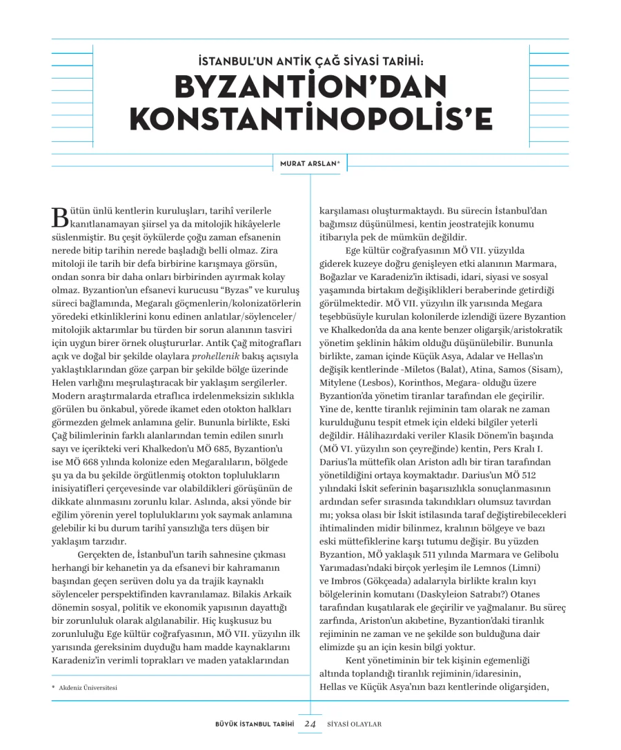 Büyük İstanbul Tarihi Cilt 2 PDF kapak görseli