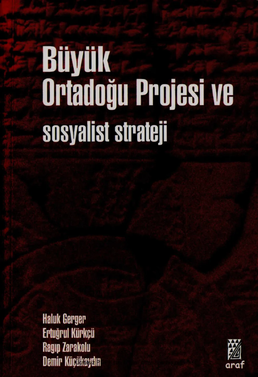 Büyük Ortadoğu Projesi ve Sosyalist Strateji Araf Yayınları kapak görseli