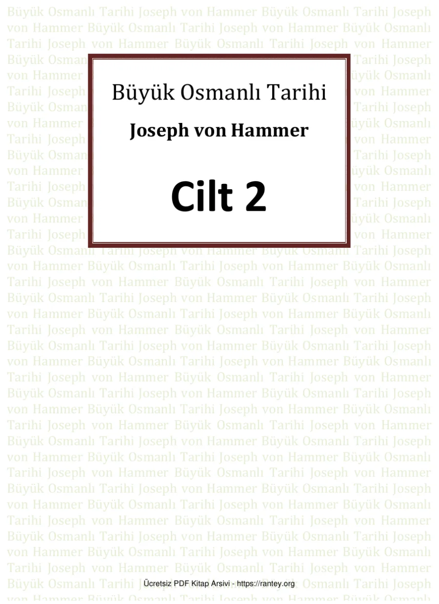 Büyük Osmanlı Tarihi Cilt 02 kapak görseli