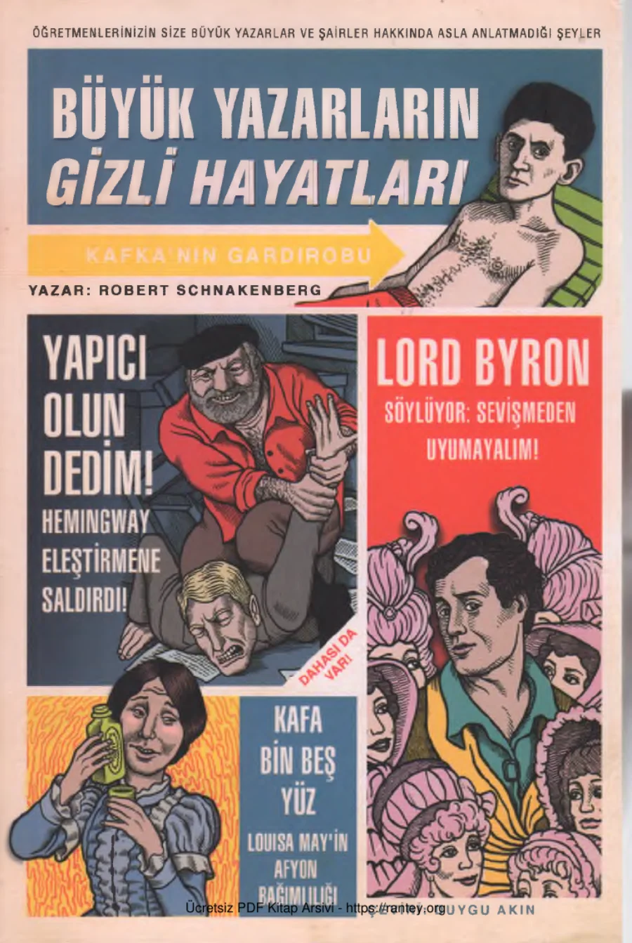 Büyük Yazarların Gizli Hayatları kapak görseli