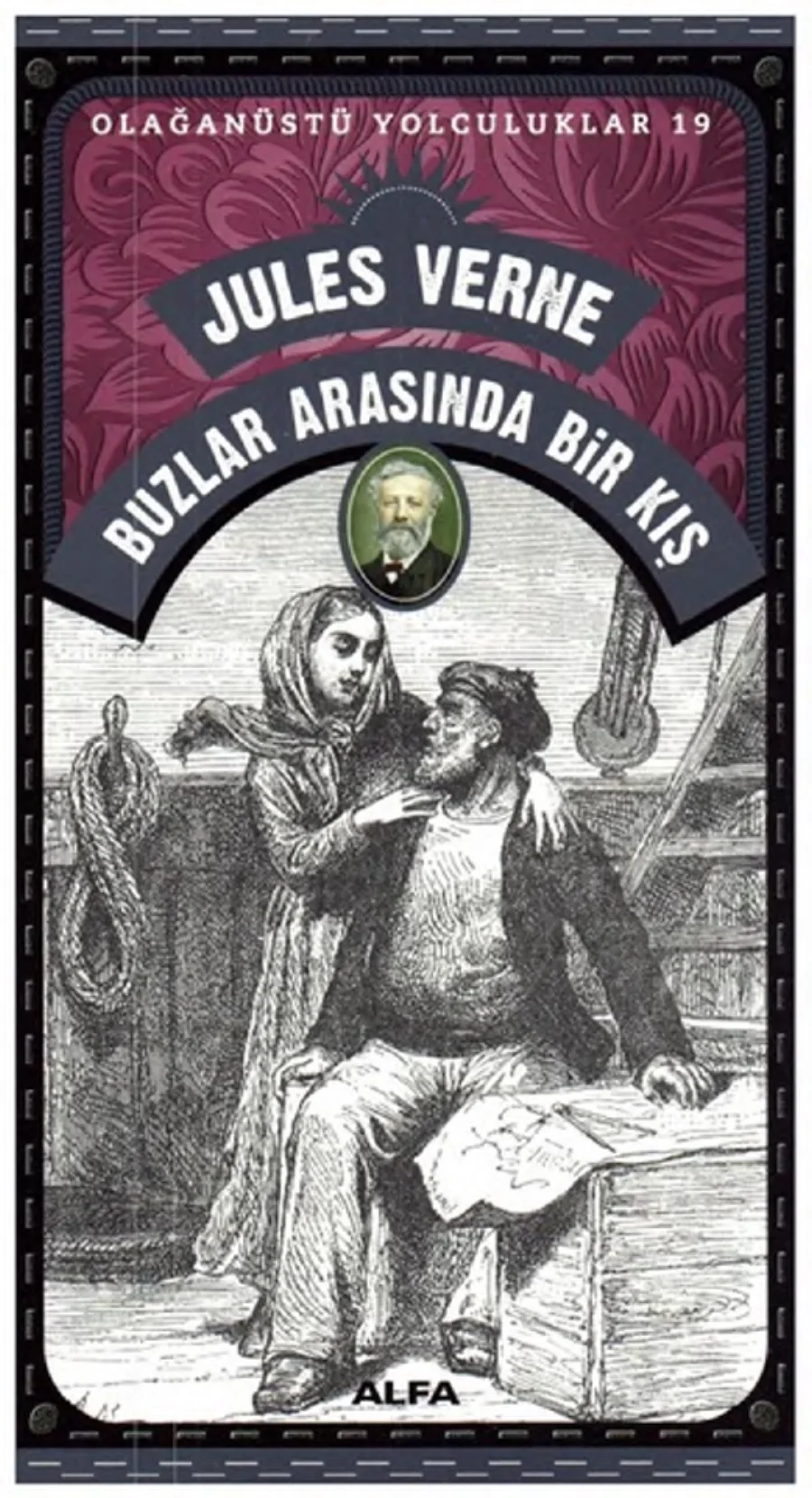 Buzlar Arasında Bir Kış kitap kapağı