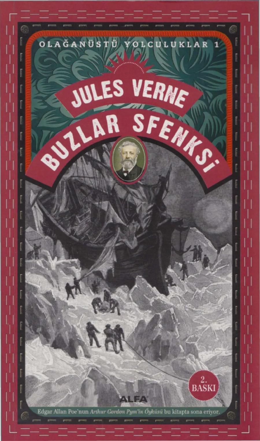 Buzlar Sfenksi kitap kapağı