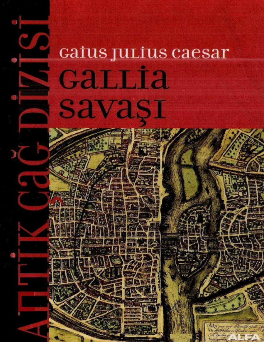 Caesar Gallia Savaşı Furkan Akderin kapak görseli