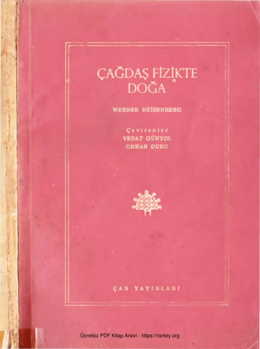 Çağdaş Fizikte Doğa Çan Yayınları kapak görseli