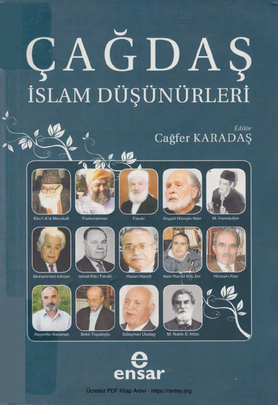 Çağdaş İslam Düşünürleri kapak görseli