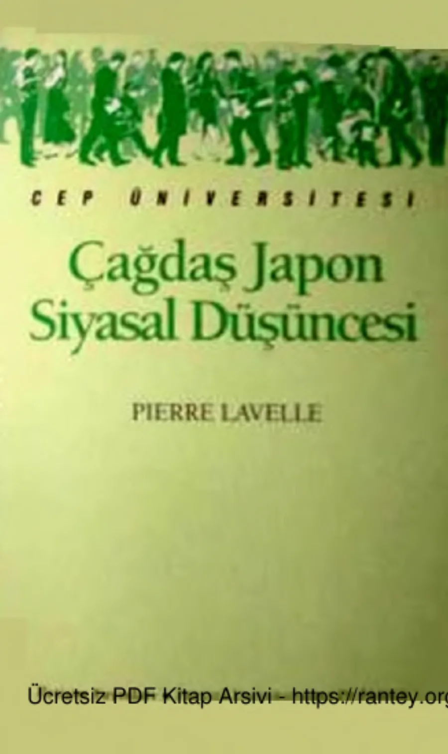 Çağdaş Japon Siyasal kapak görseli
