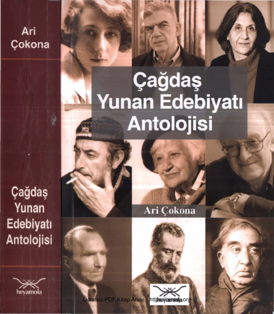 Çağdaş Yunan Edebiyatı Antolojisi kapak görseli
