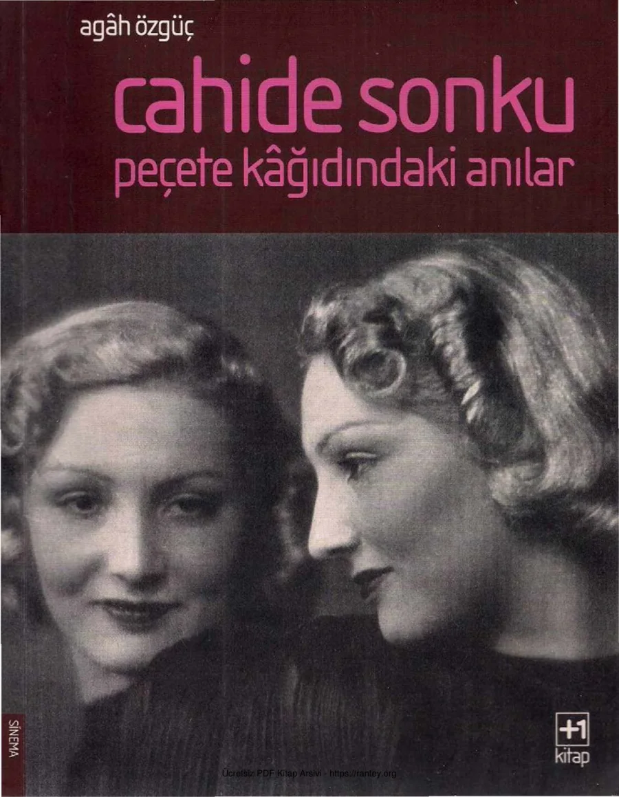 Cahide Sonku Peçete Kğıdındaki Anılar kapak görseli