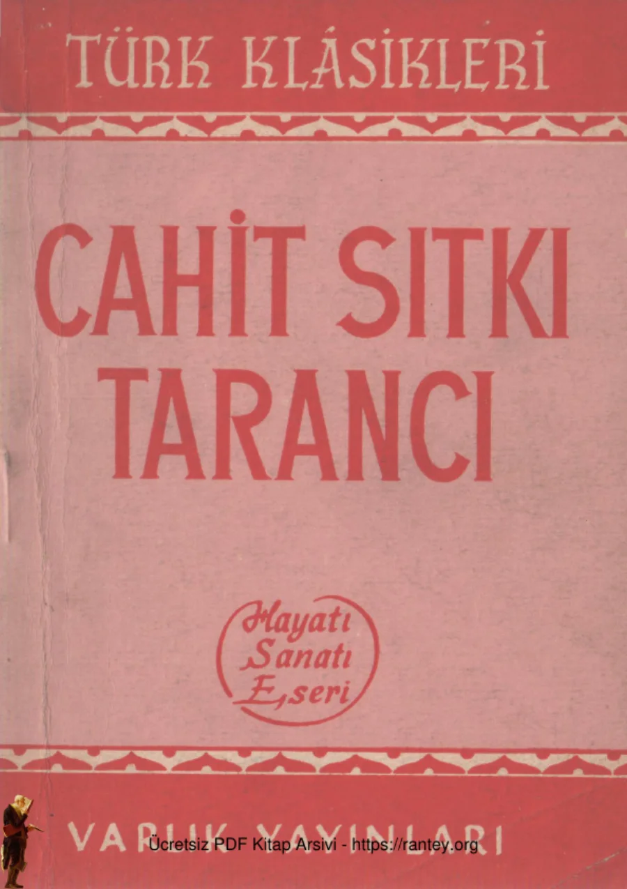 Cahit Sıtkı Tarancı Varlık Yayınları kapak görseli