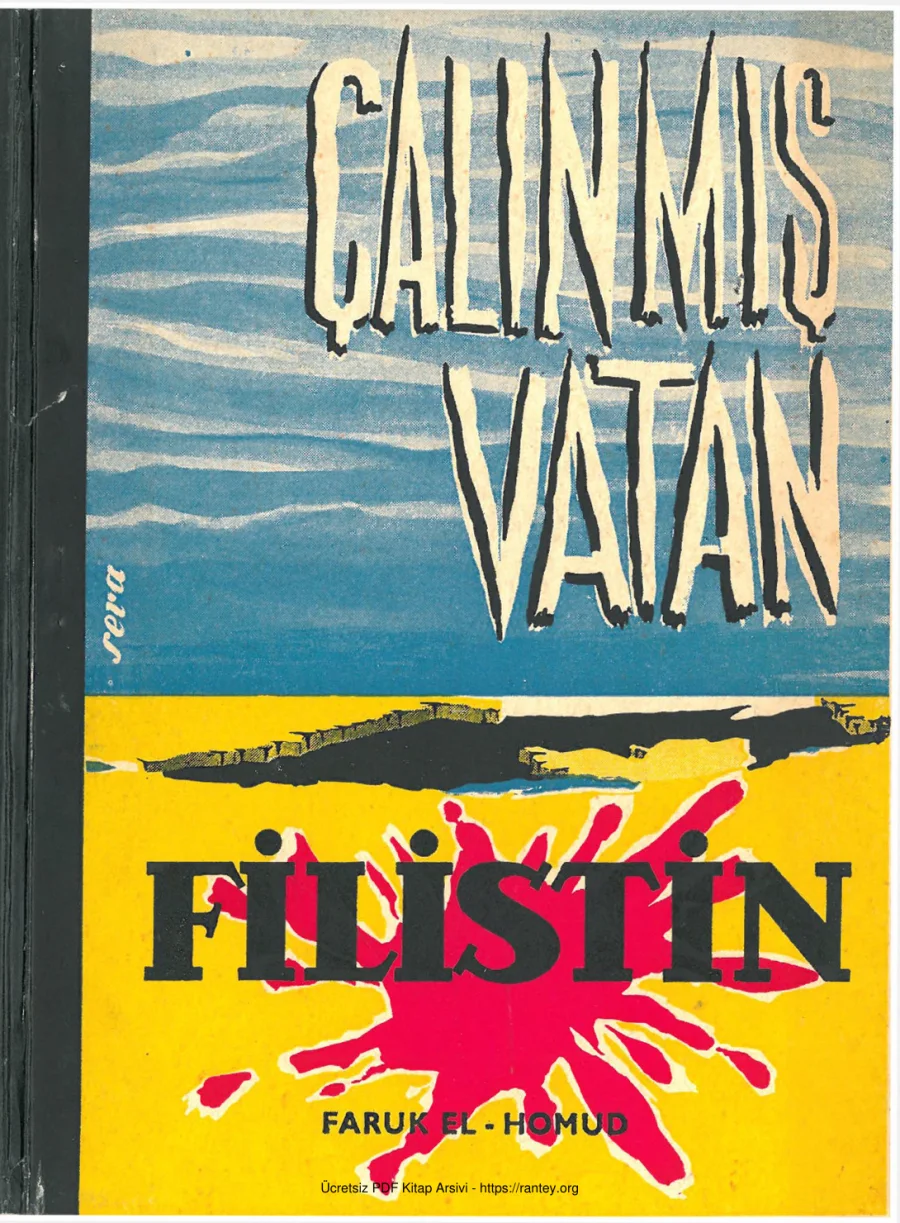 Çalınmış Vatan Filistin kapak görseli