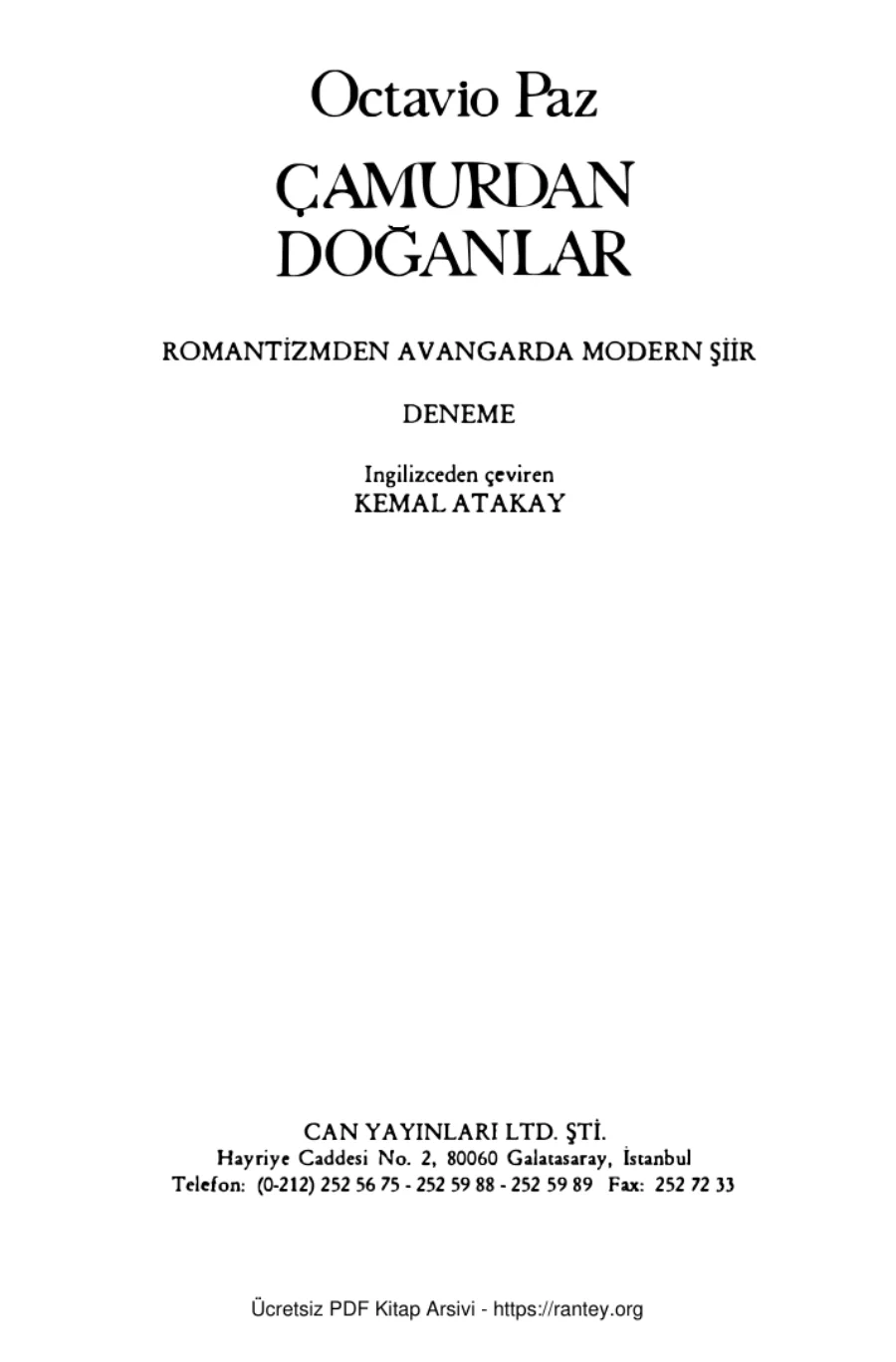 Çamurdan Doğanlar kapak görseli