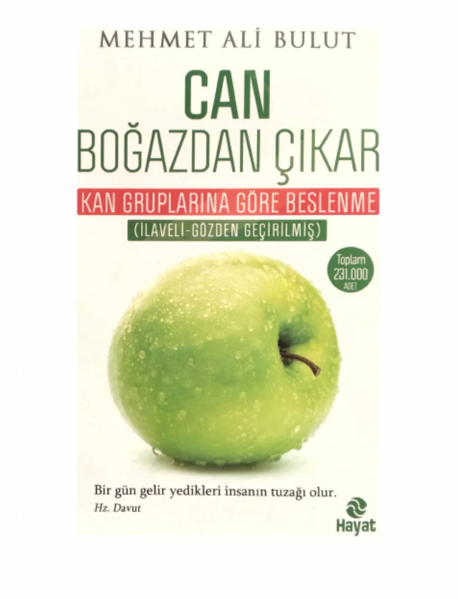 Can Boğazdan Çıkar: Kan Gruplarına Göre Beslenme PDF kapak görseli